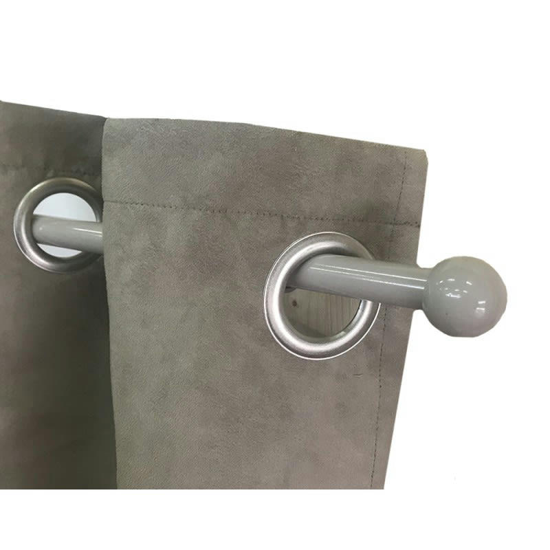 HAROLD - - Kit tringle extensible ø 16/19 mm 165 à 310cm - Taupe