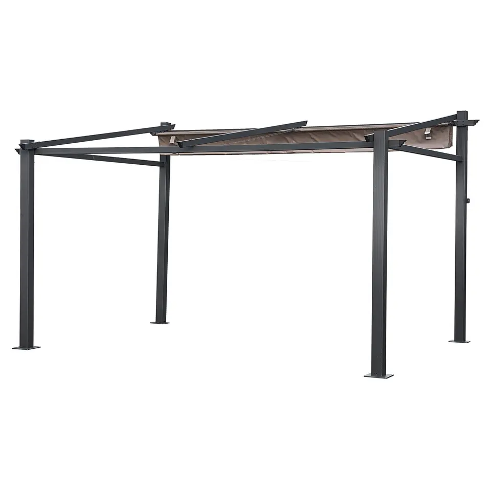 Happy Garden Pergola FR&Eacute;JUS - Bruin - Aluminium