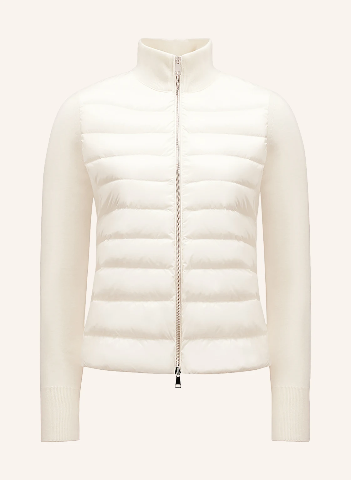 MONCLER Lightweight-Daunenjacke im Materialmix