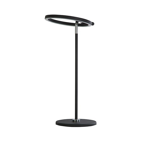 Lampe à poser, Métal noir et diffuseur acrylique blanc 10w 852 lumens 3000k Dimmable Inter sensitif 3 niveaux SPACE1LT LED