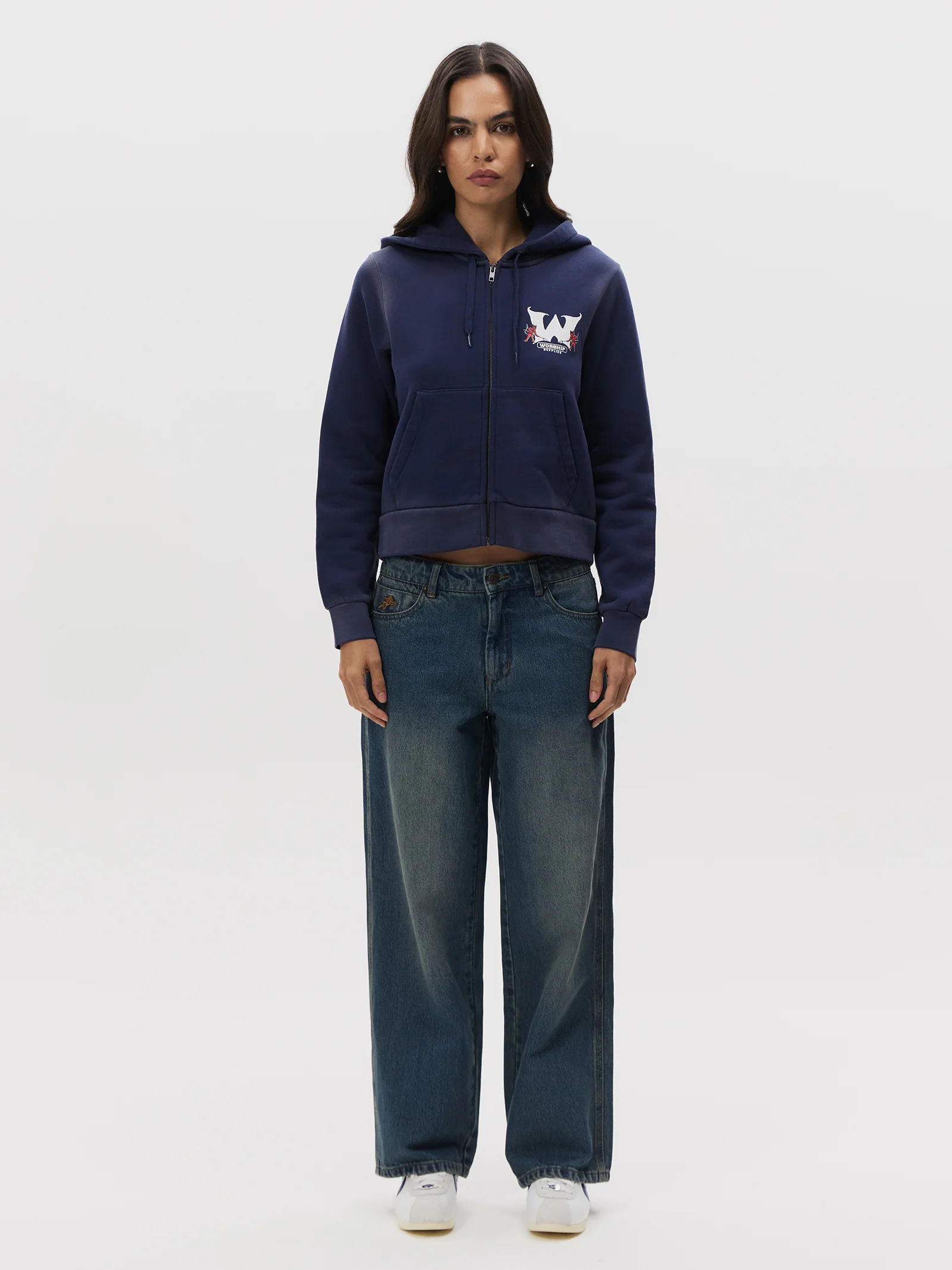 Alt State Zip Through Crop Hood