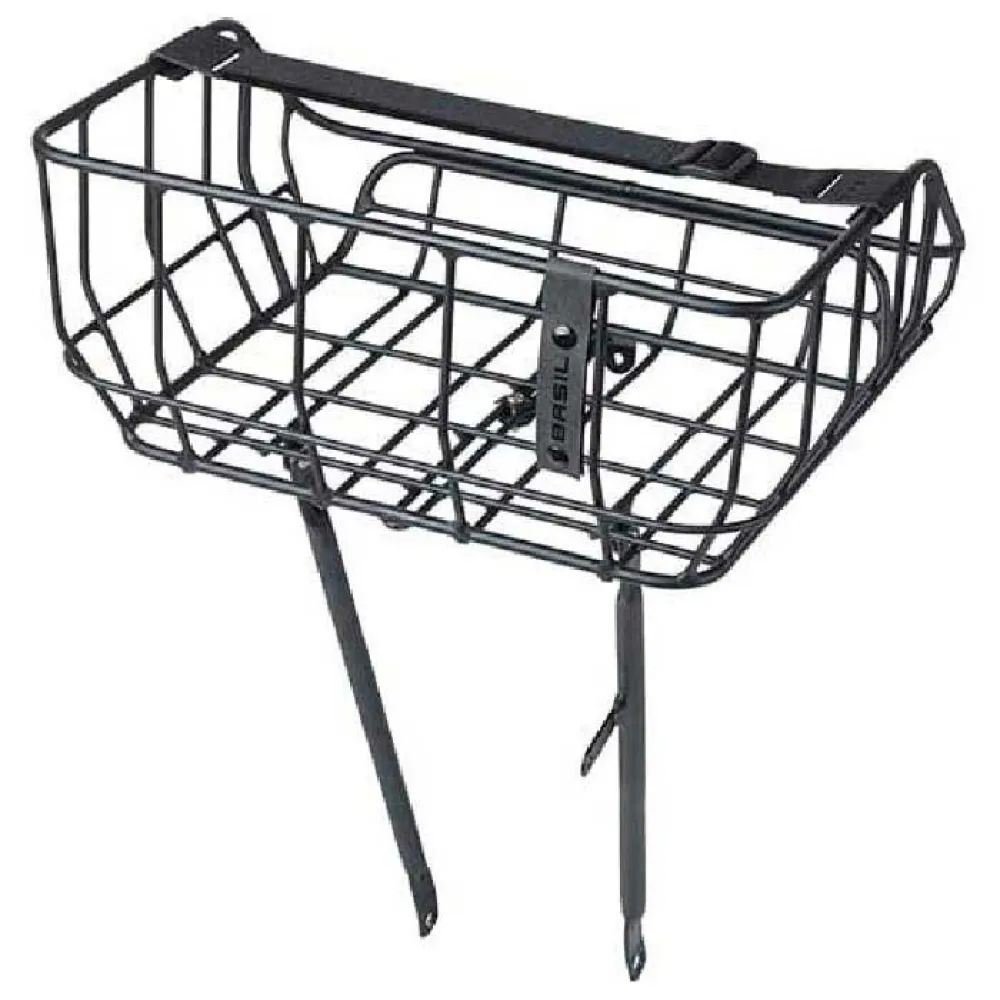Basil Portland front basket 25L