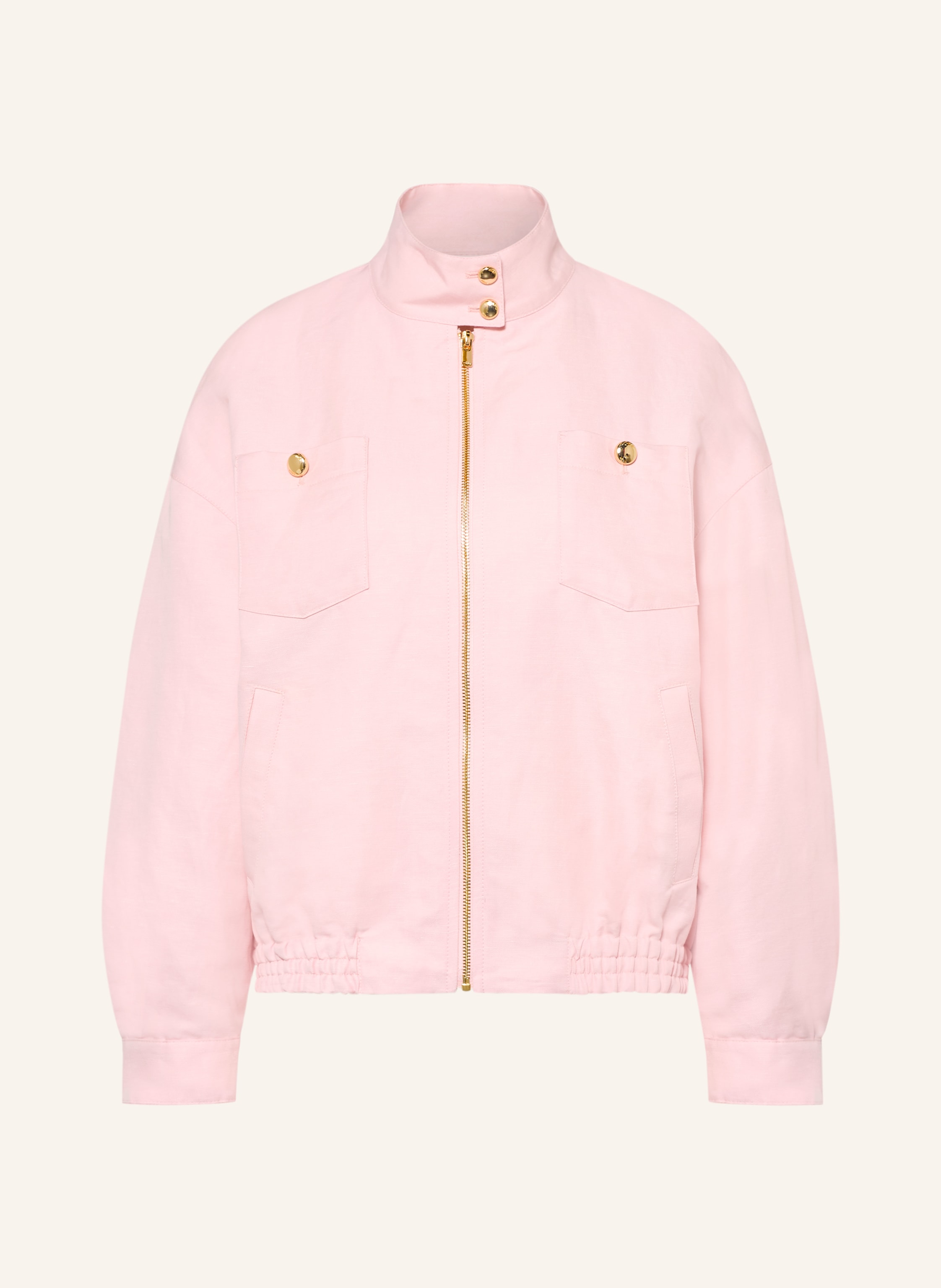 maje Blouson mit Leinen