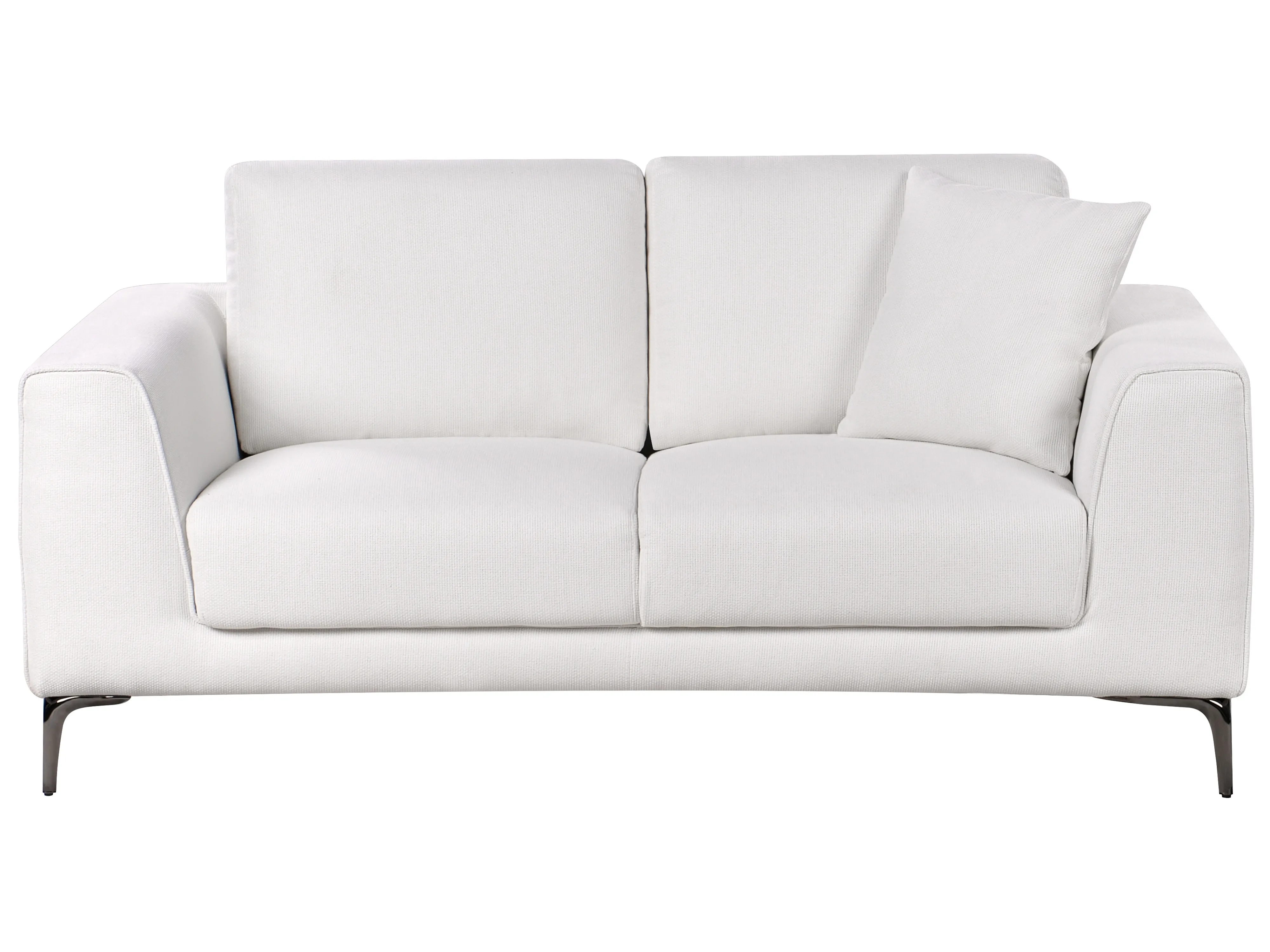 2 Seater REINEN Fabric White