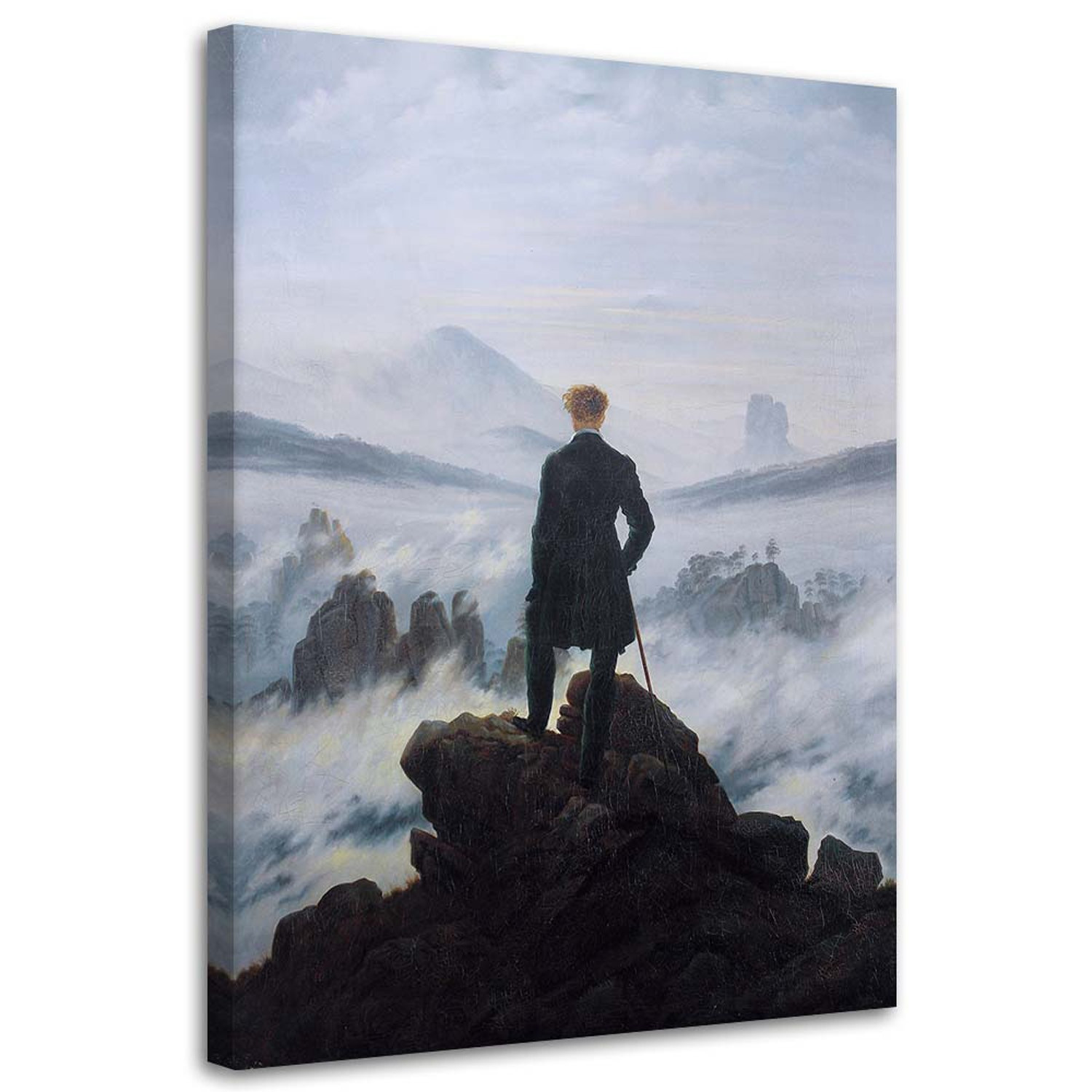 Feeby Obraz na płótnie Wędrowiec nad morzem Friedrich 40x60