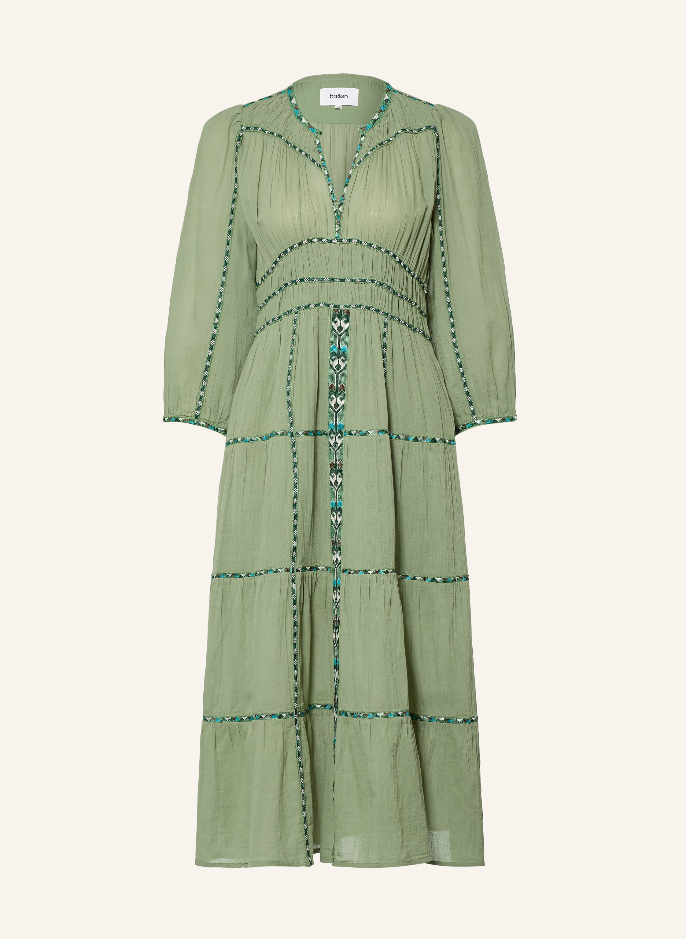 ba&sh Kleid PAHINA mit 3/4-Arm
