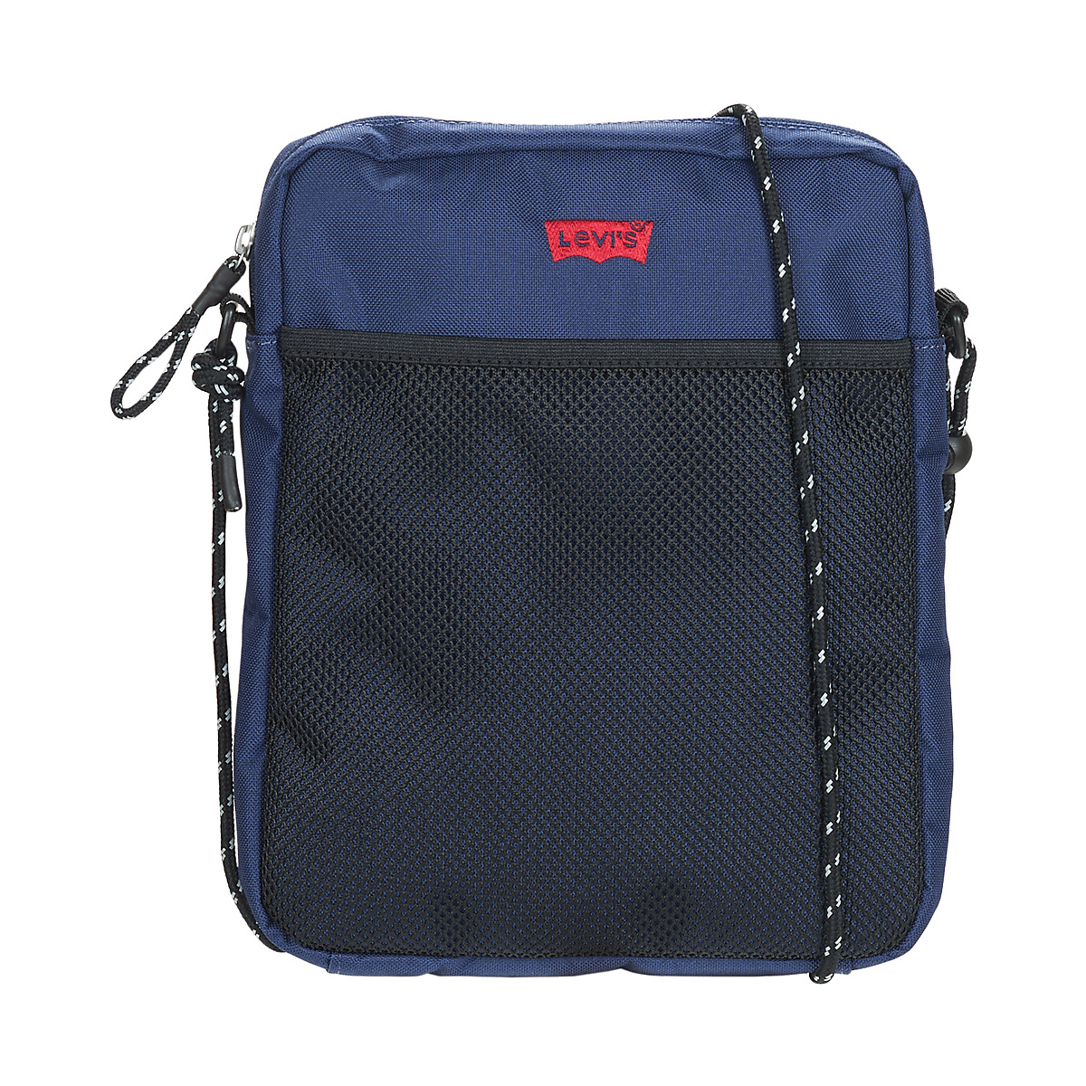 Levi's - DUAL STRAP NORTH-SOUTH CROSSBODY - Black / Marine
