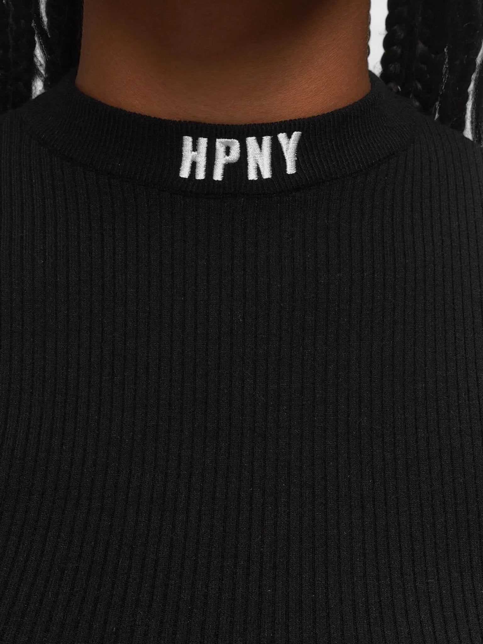 Heron Preston Heron Preston HPNY Embroidery Knit Crewneck Black