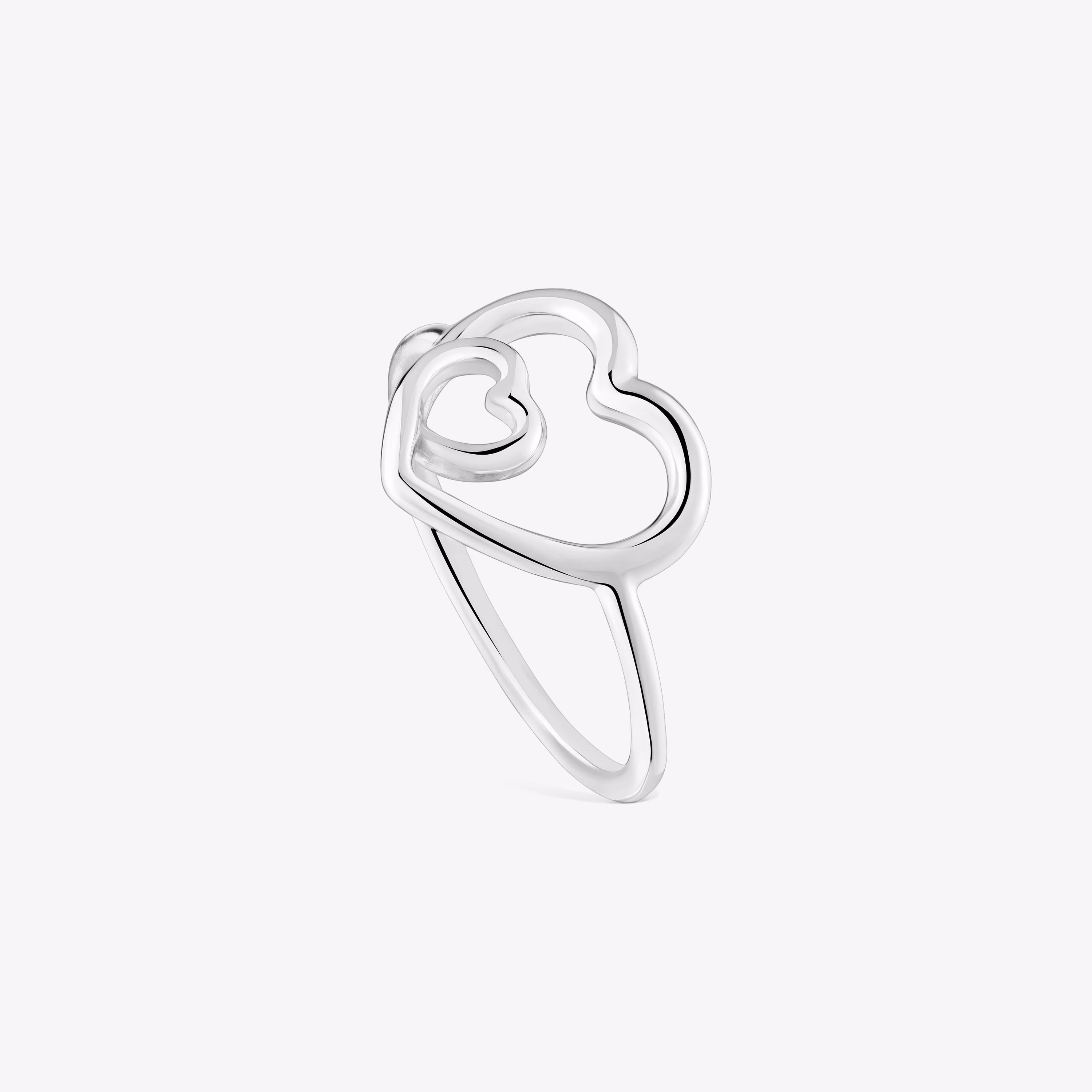 Anillo silueta de plata TOUS Flechazo