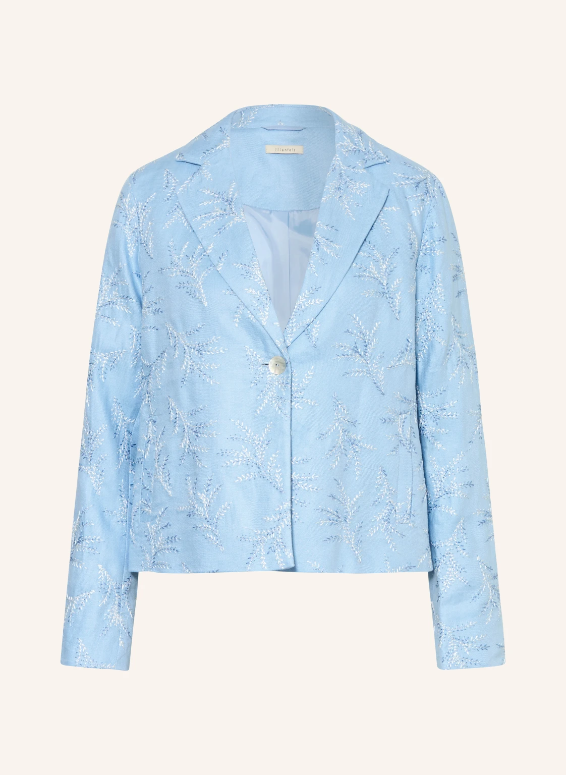 lilienfels Blazer mit Leinen