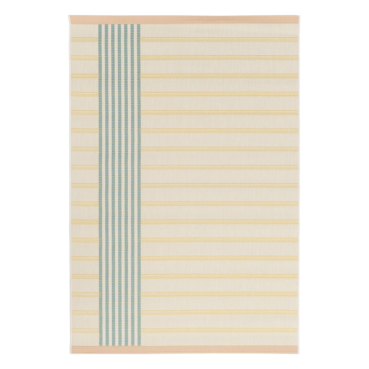 AFK Living vloerkleed Biarritz - voor binnen en buiten - geel - 200 x 290 cm