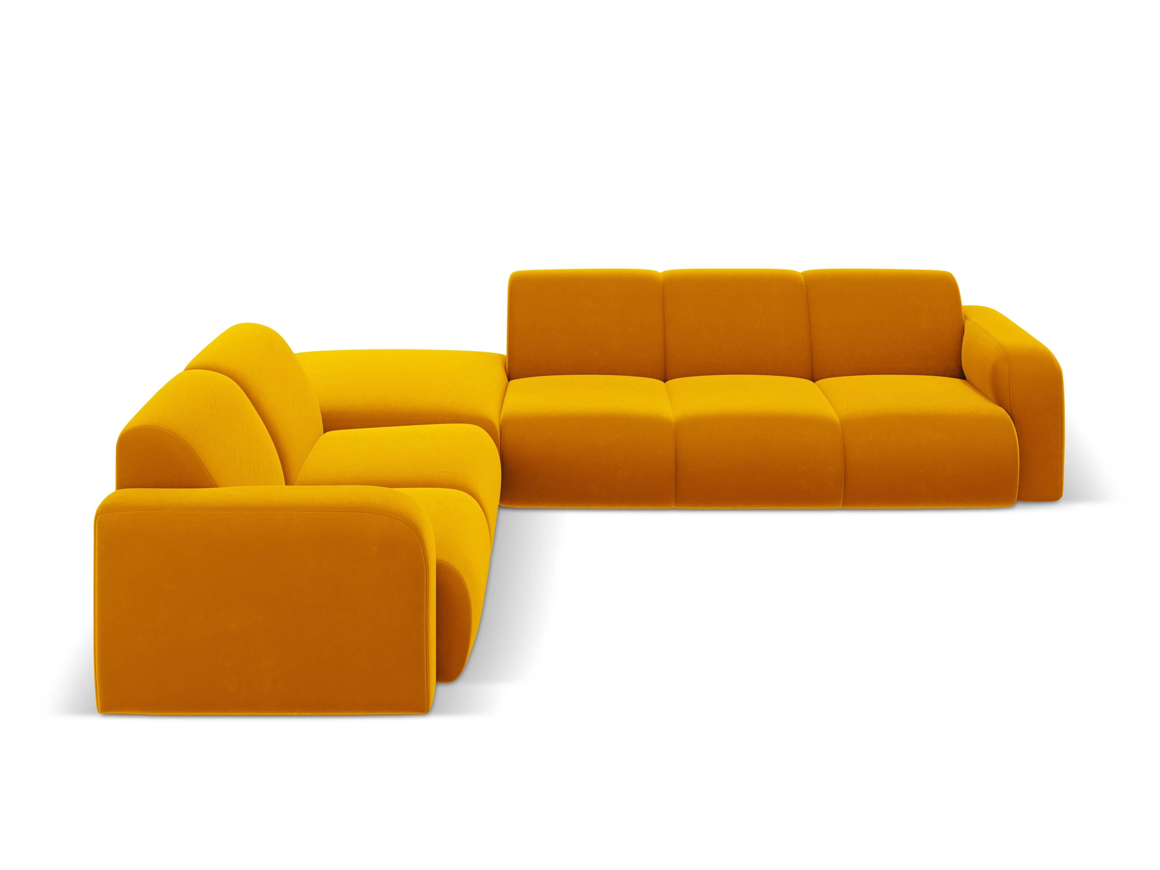 6-zitshoekbank Lola velvet links