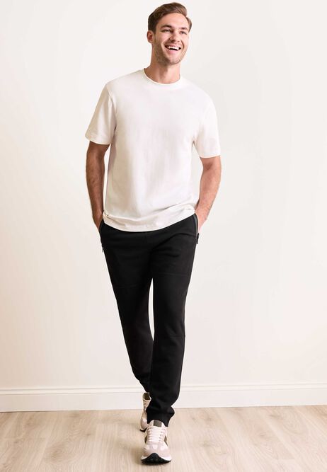 Mens Black Sport Joggers