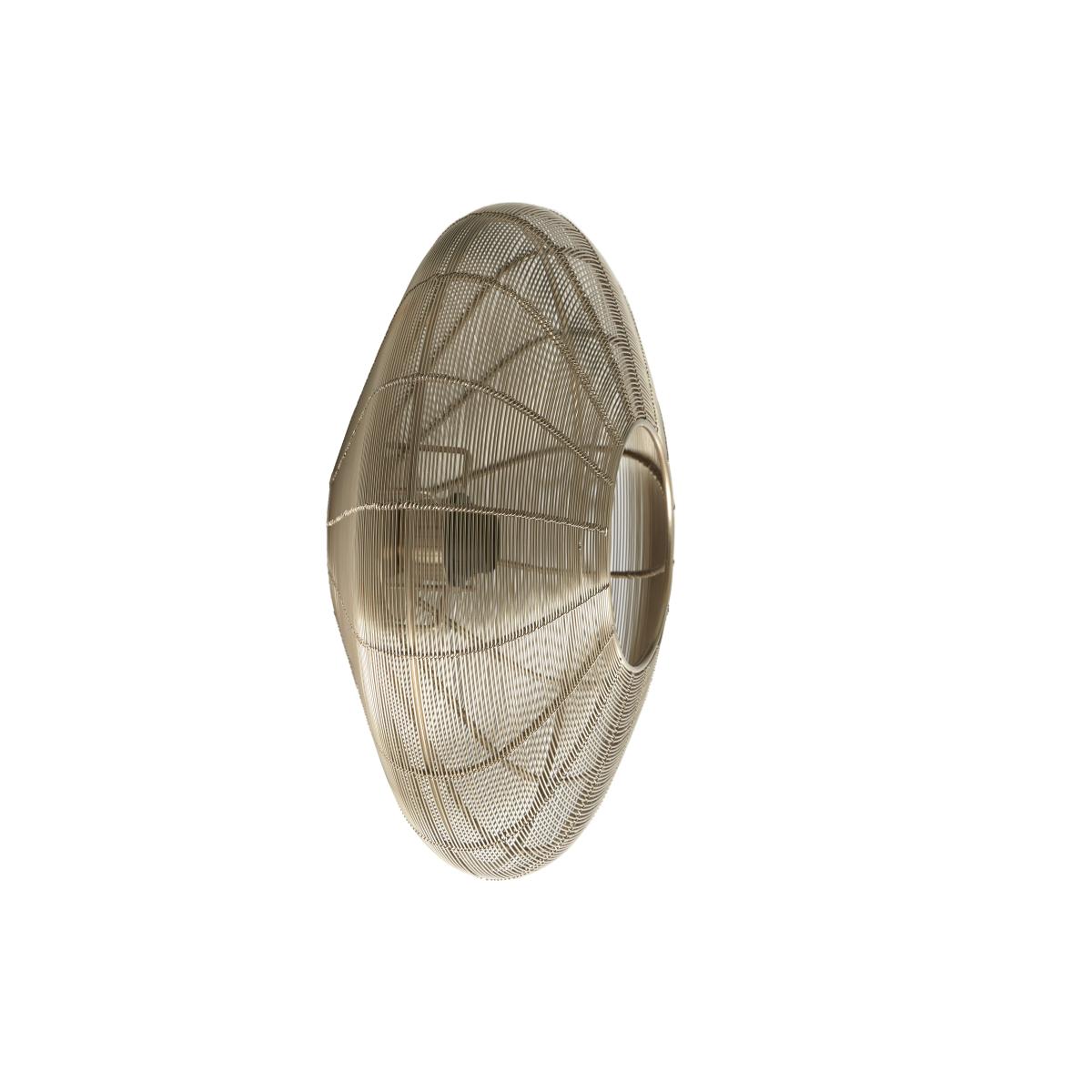 Light & Living - Bahoto plafondlamp Ø40 cm - licht goud