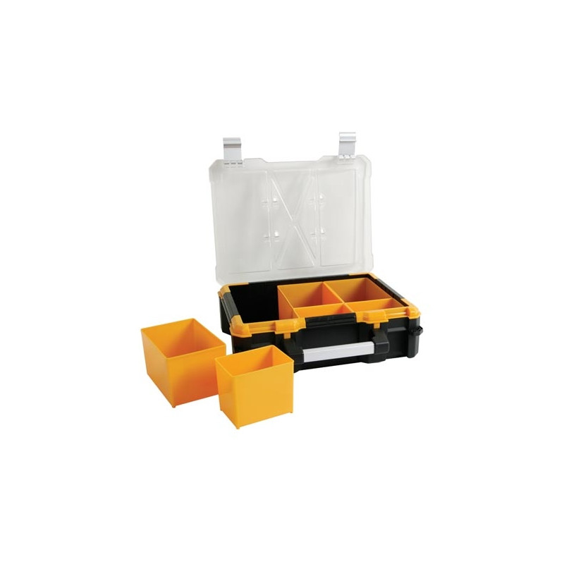Coffret de rangement avec bacs amovibles 38 x 34 x 11 cm PEREL