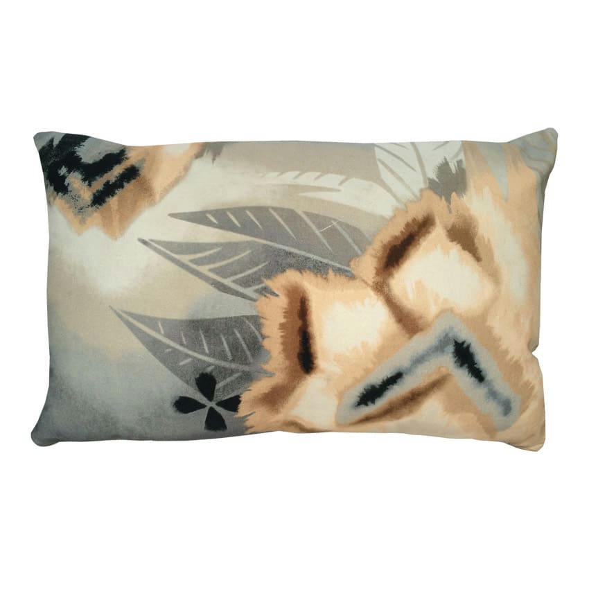 DESERT - Coussin fleur rose pêche 40x70