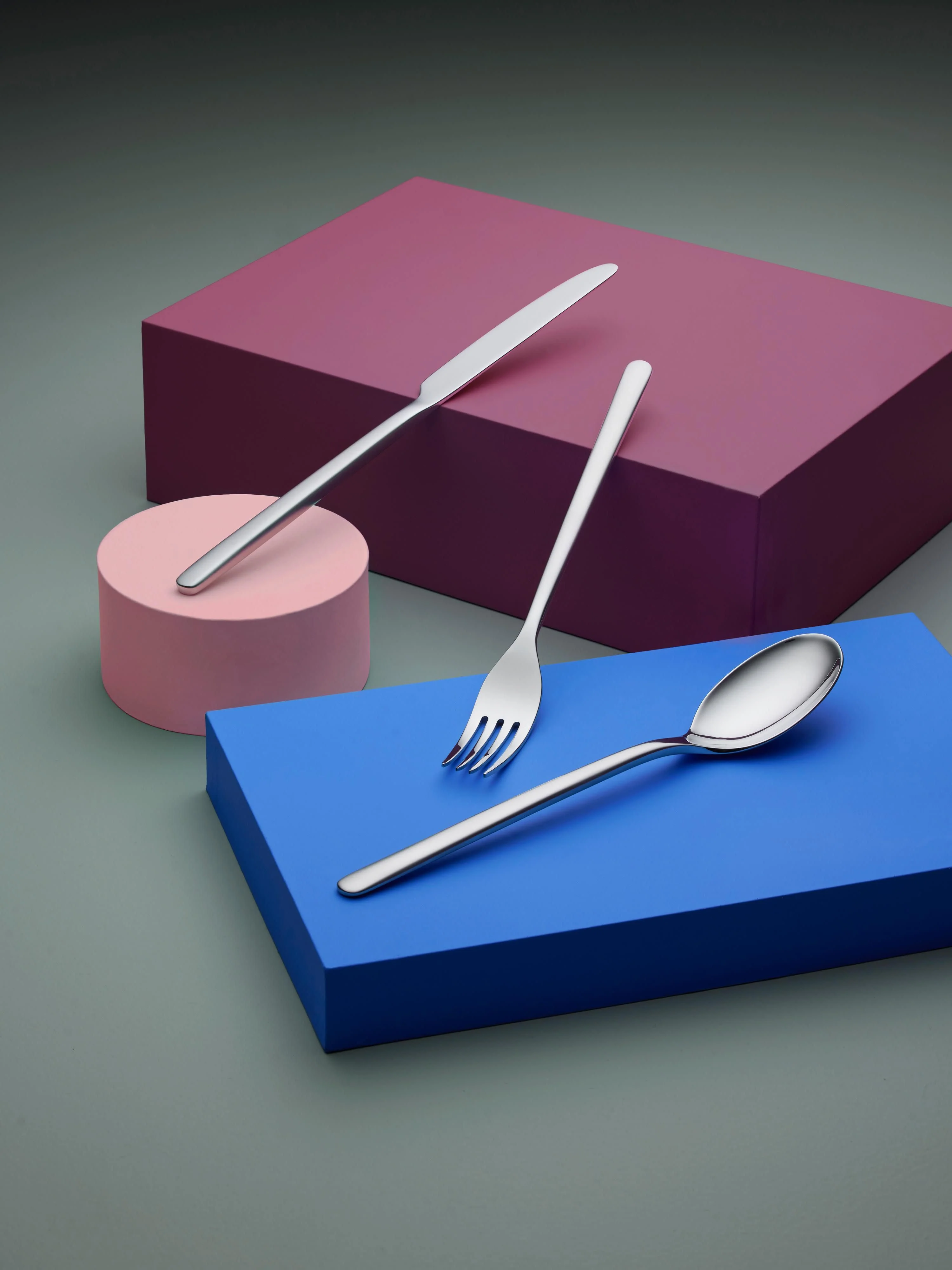 Hochglanzpoliertes Besteck-Set Still, 4 Personen, 16er-Set