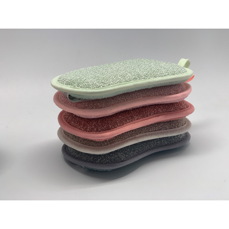 Eponge réutilisable multicolore 5 pièces VENTEO