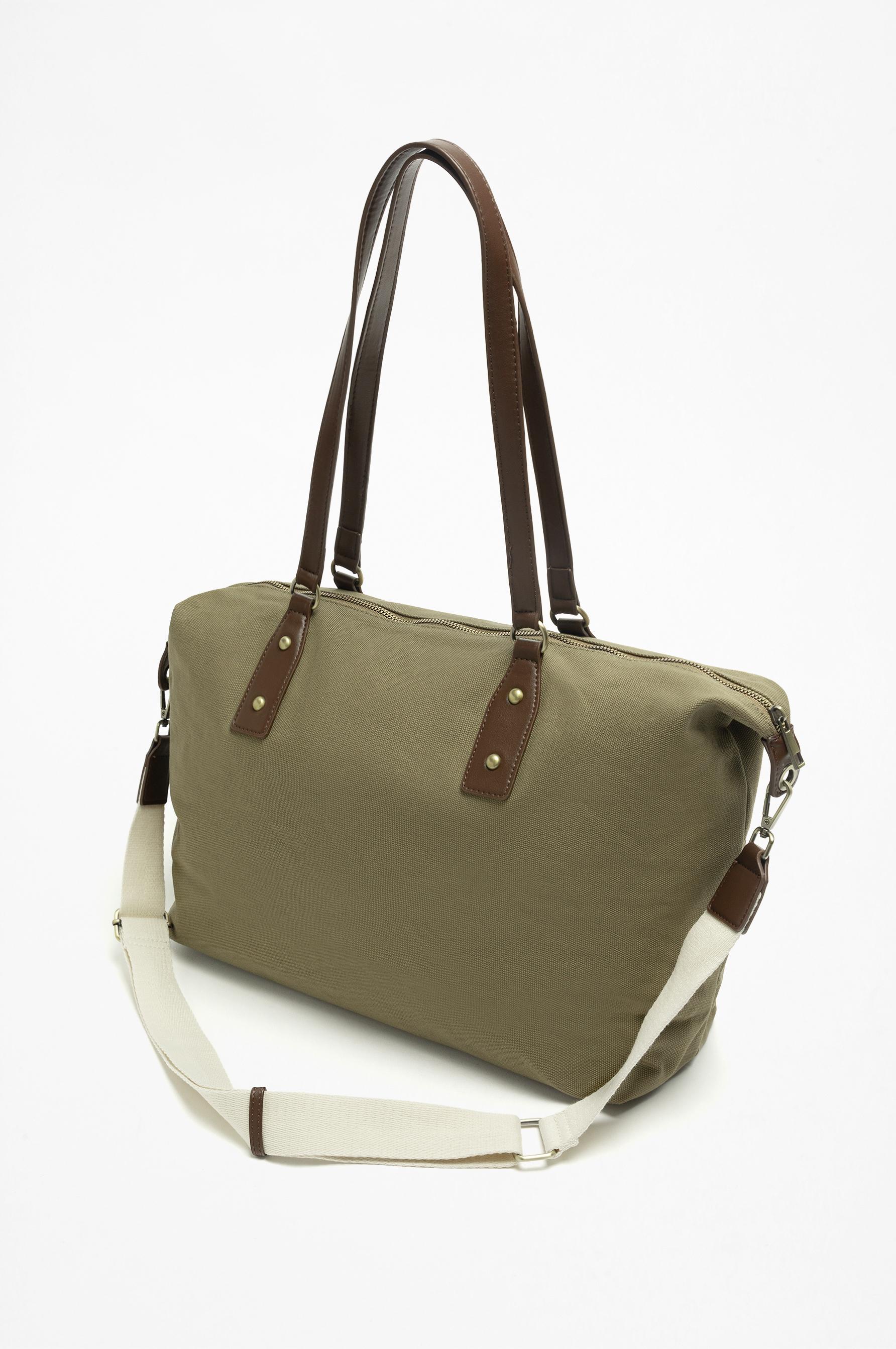 Bolso shopper canvas doble asa