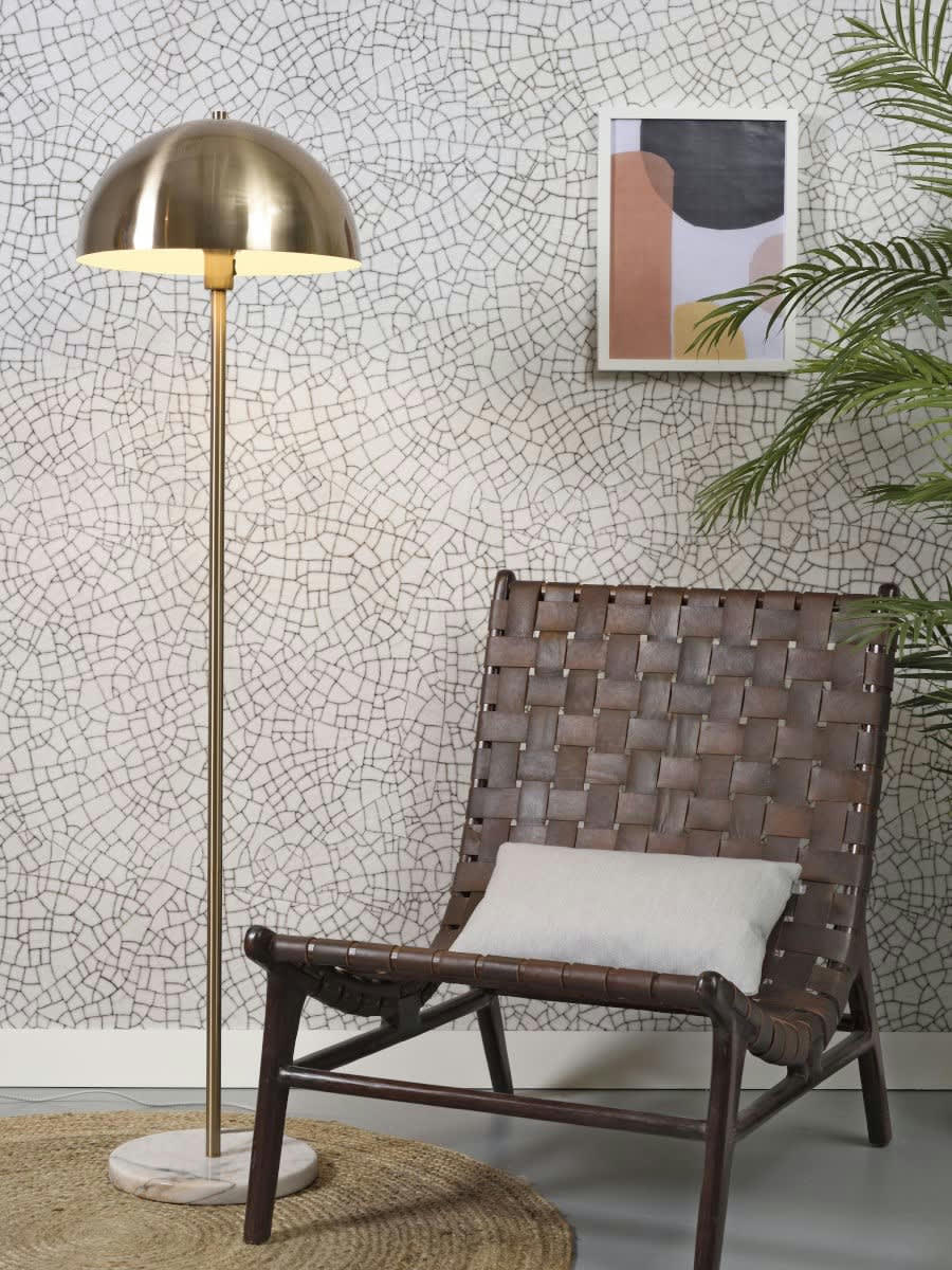 TOULOUSE - Lampadaire doré H150cm