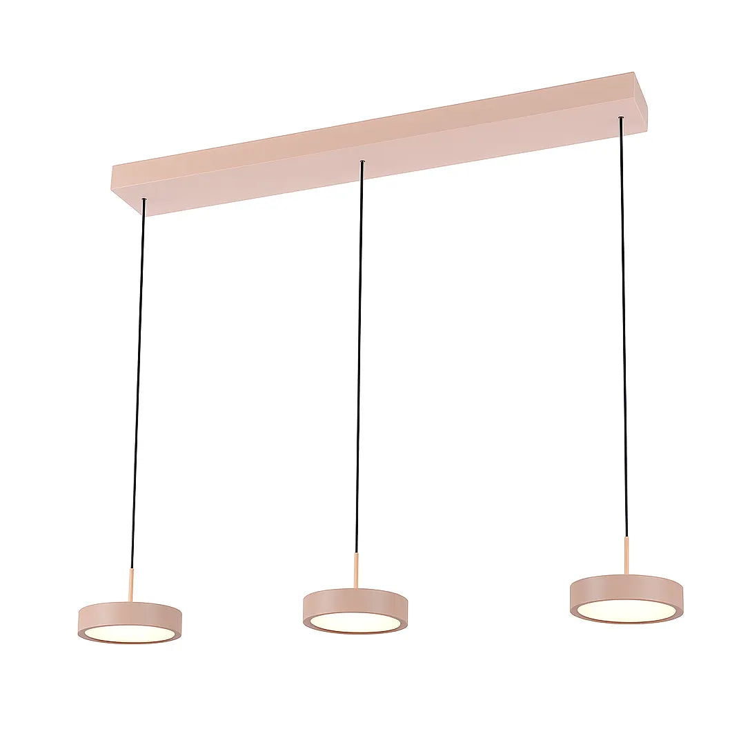 Freelight hanglamp Alieno - 3 lichts - 90 x 150  cm - beige