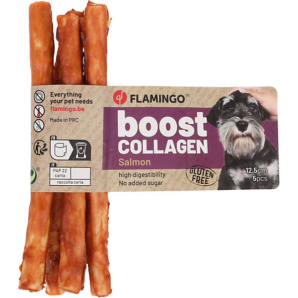 Friandises Boost Bâton avec Saumon &Collagène 35 g pour chien