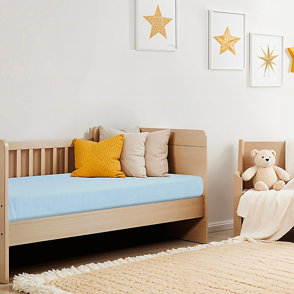 Alèse B-Sensible Baby Bleu ciel 60x120 cm Impermeable &Anti-acariens