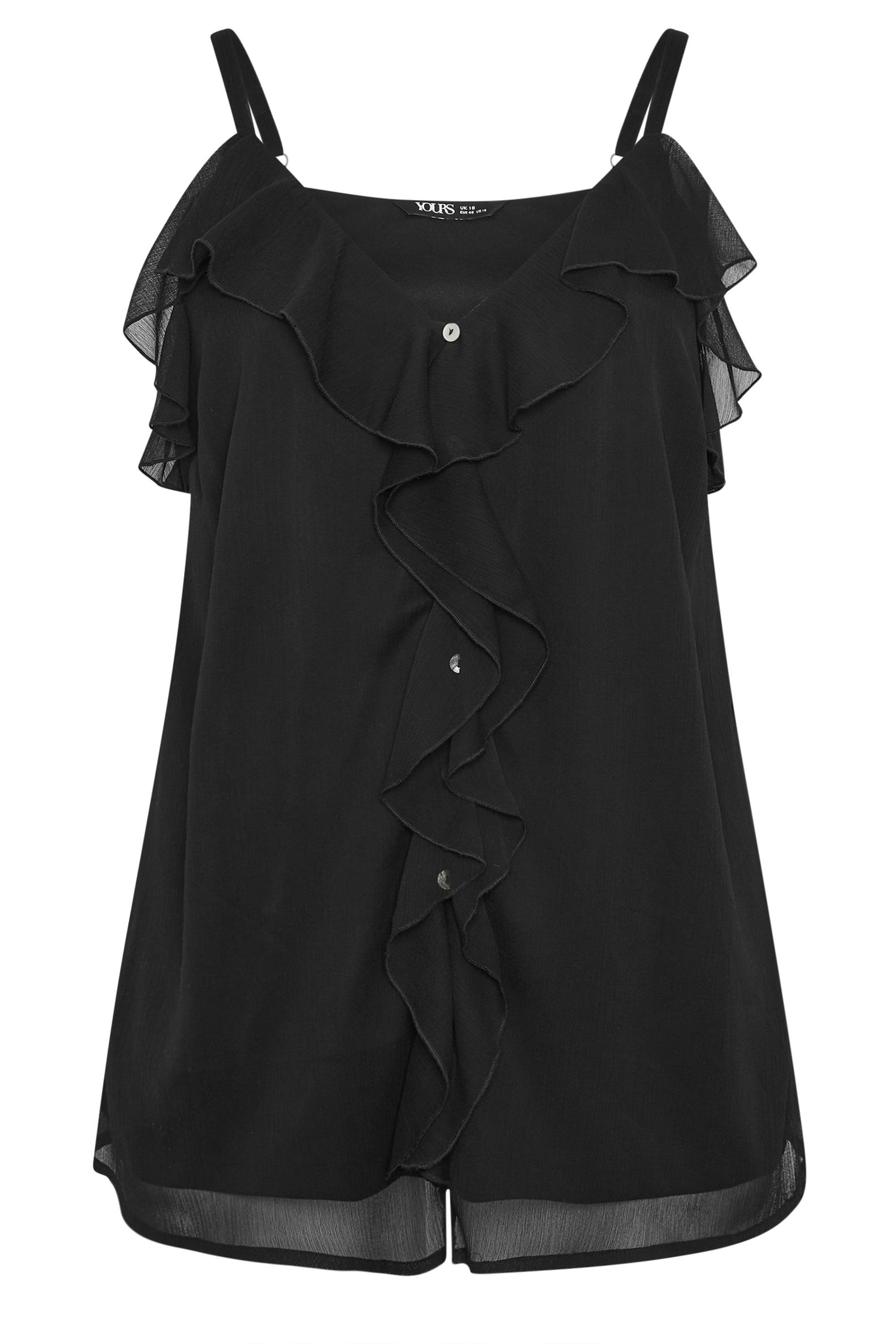 Yours Ruffle Vest Top