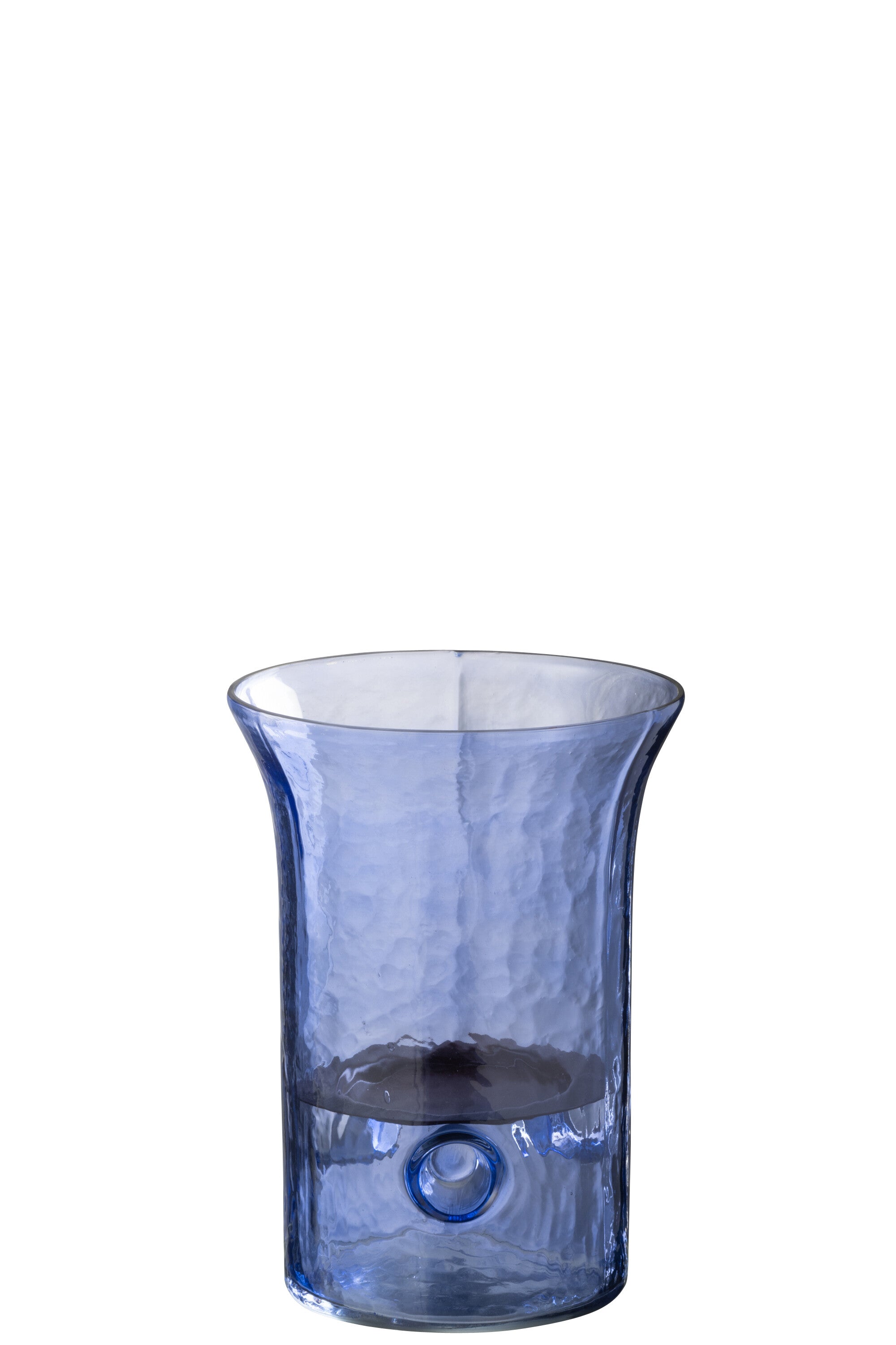 J-Line windlicht Tarifa Smal - glas - blauw - extra small