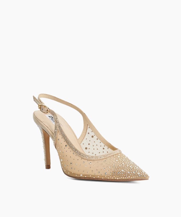 Compassionate Blush - Sling Back Hotfix Courts