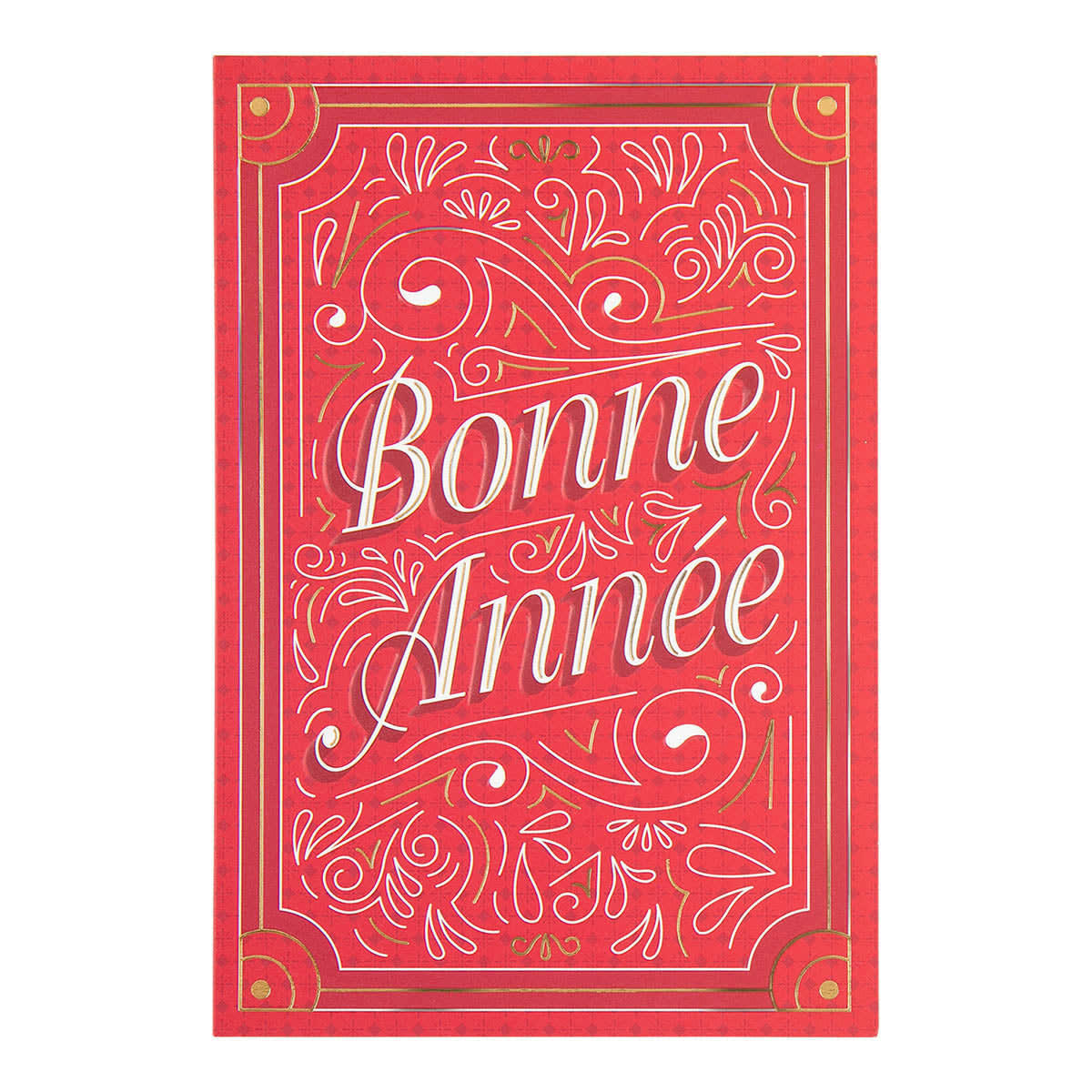 - Carte De Vœux Noël Chic Cadre Bonne Année