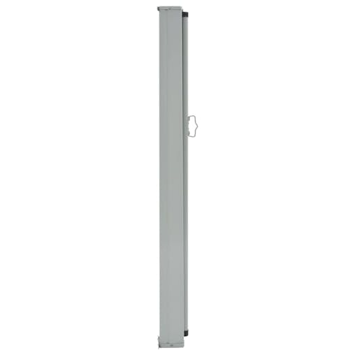 NNEVL Patio Retractable Side Awning 120 x 300 cm Grey