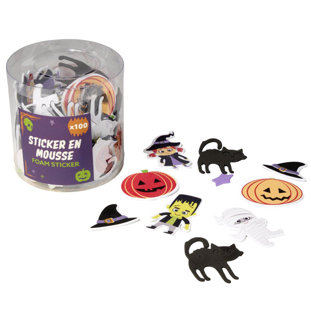 Sticker Halloween en mousse x100
