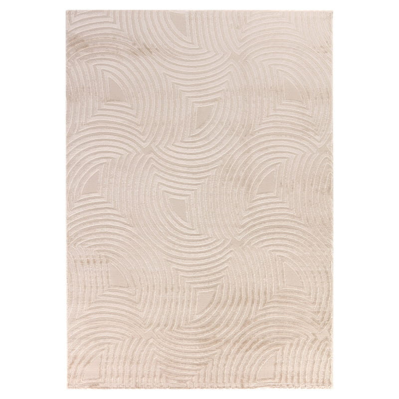 Dywan nowoczesny 3D Sahara Geometria beżowy 80 cm x 150 cm