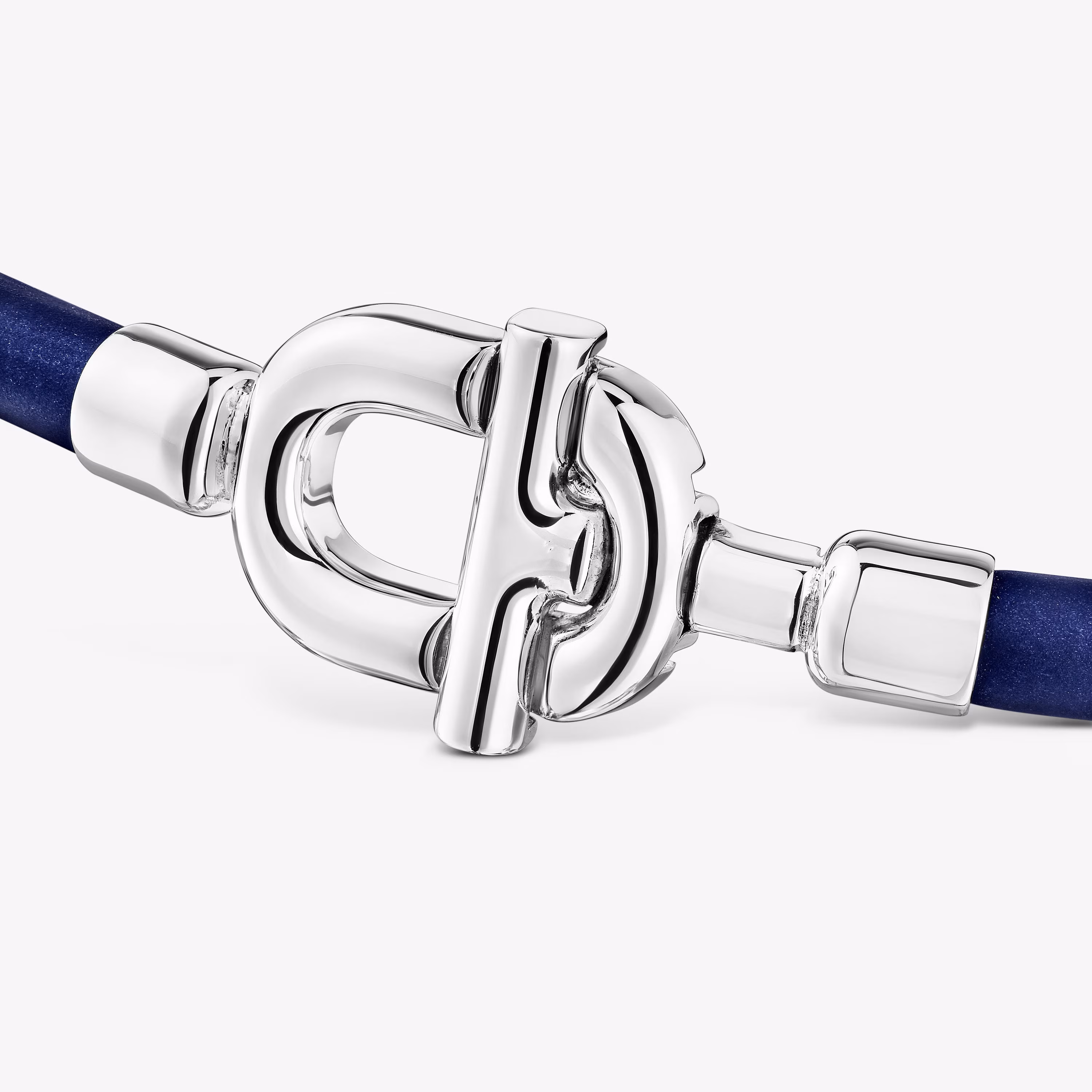 Pulsera de color azul con cierre de plata TOUS MANIFESTO