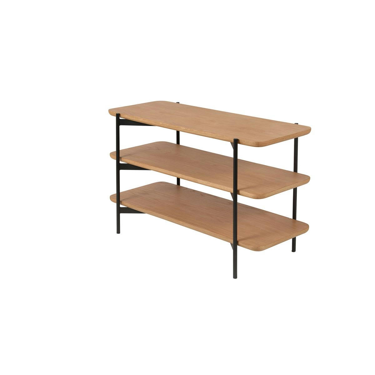 EASY - Bout de canapé en chêne et métal