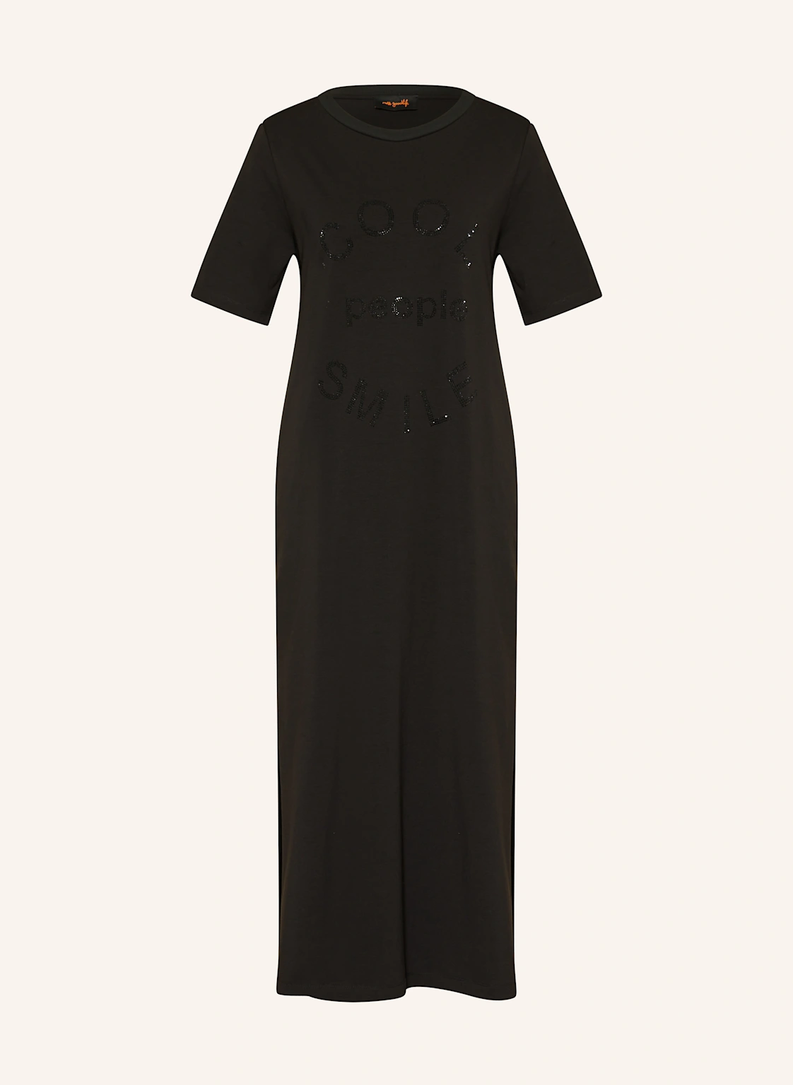 miss goodlife Jerseykleid mit Schmucksteinen