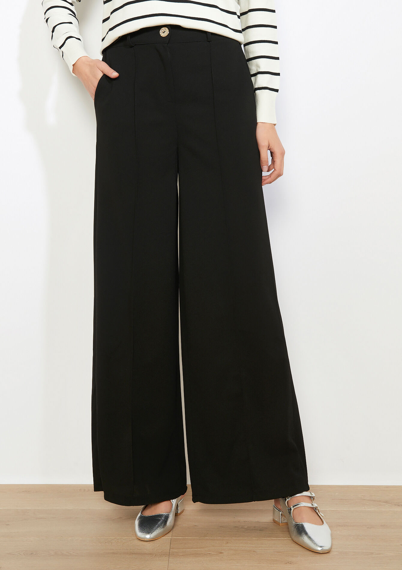 Klassieke flared broek