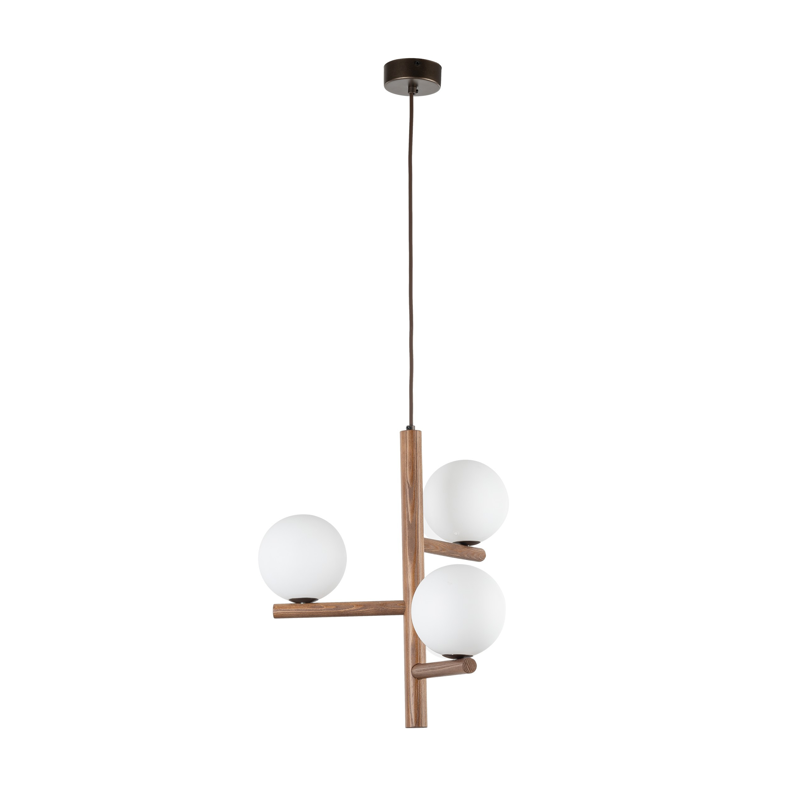 Estera Wood Orzech Lampa Sufitowa 3 Tk Lighting