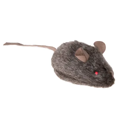 Wild Mouse Cat Toy with Sounds and LED Eyes