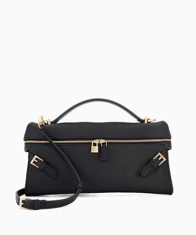 Declarations Black - East-West Top-Handle Bag