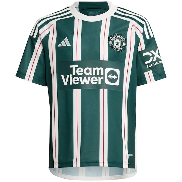 Scott McTominay Manchester United adidas Youth 2023/24 Away Replica Player Jersey - Green