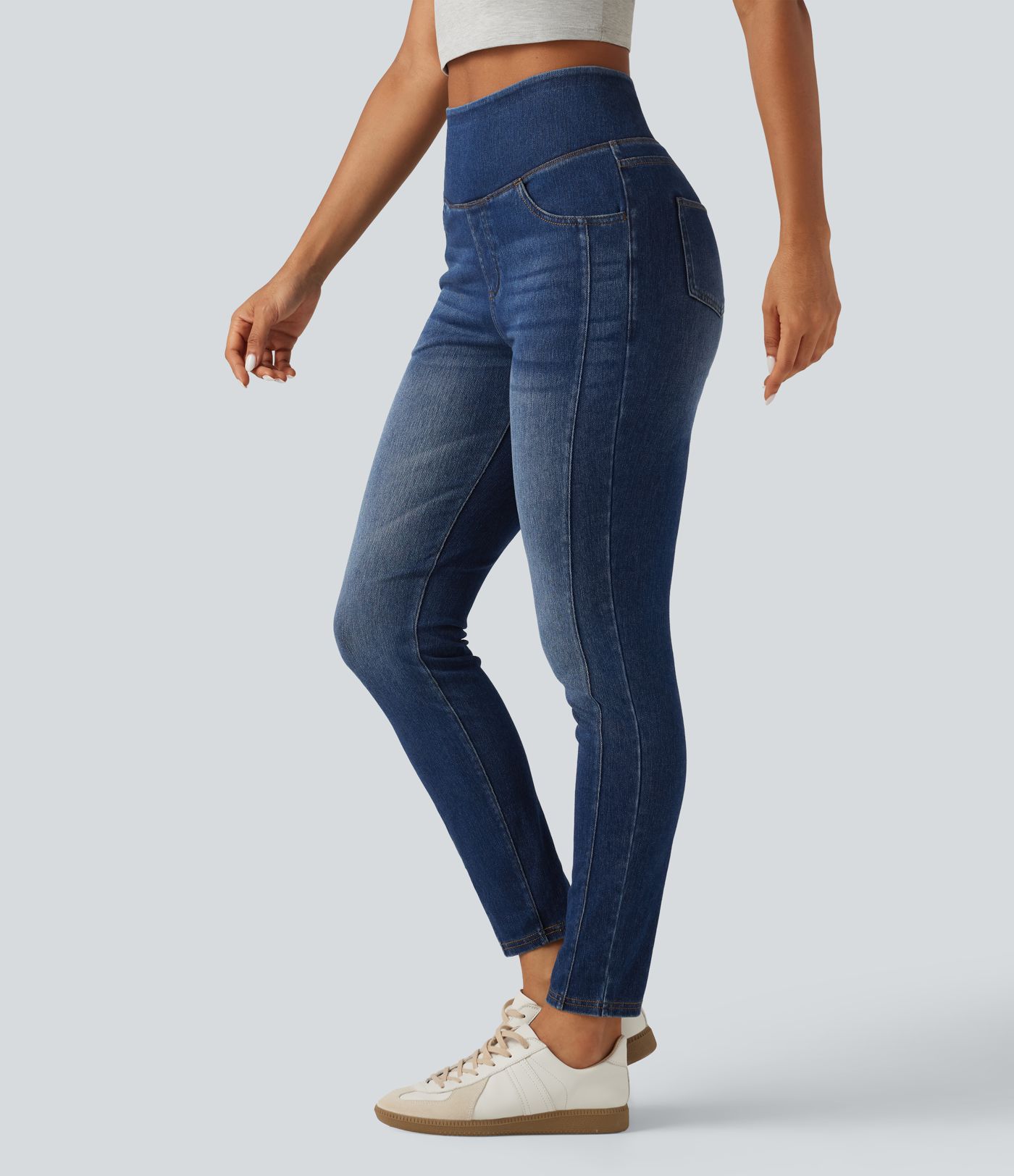 Jean skinny Halara Flex™ taille haute avec poches