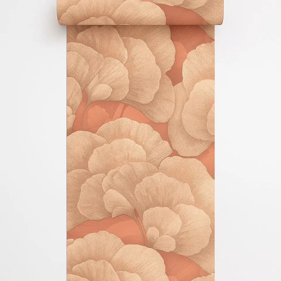 Dutch Wallcoverings Vliesbehang Renaissance blossom - gold - 10,05m x 53cm