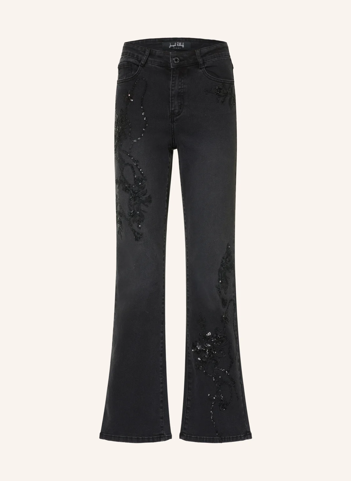 Joseph Ribkoff Flared Jeans mit Pailletten