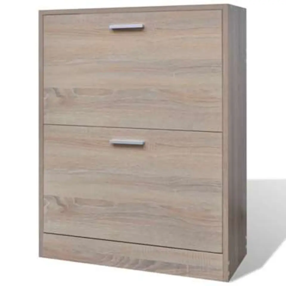 vidaXL - Houten Schoenenkast - Bruin - Hout
