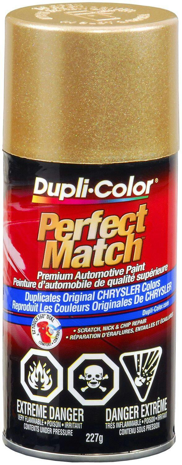 Dupli-Color Perfect Match Premium Acrylic Lacquer Automotive Aerosol Spray Paint, Champagne Pearl (PTE), 227-g