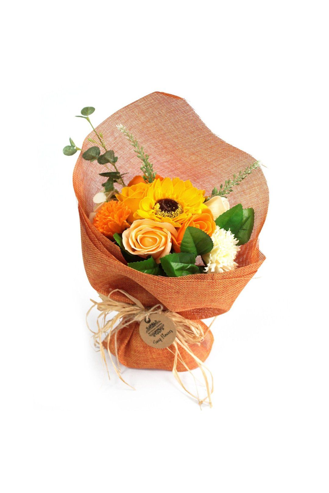 KDMD Standing Soap Flower Bouquet - Gift, Wedding Favour, Bath Decor