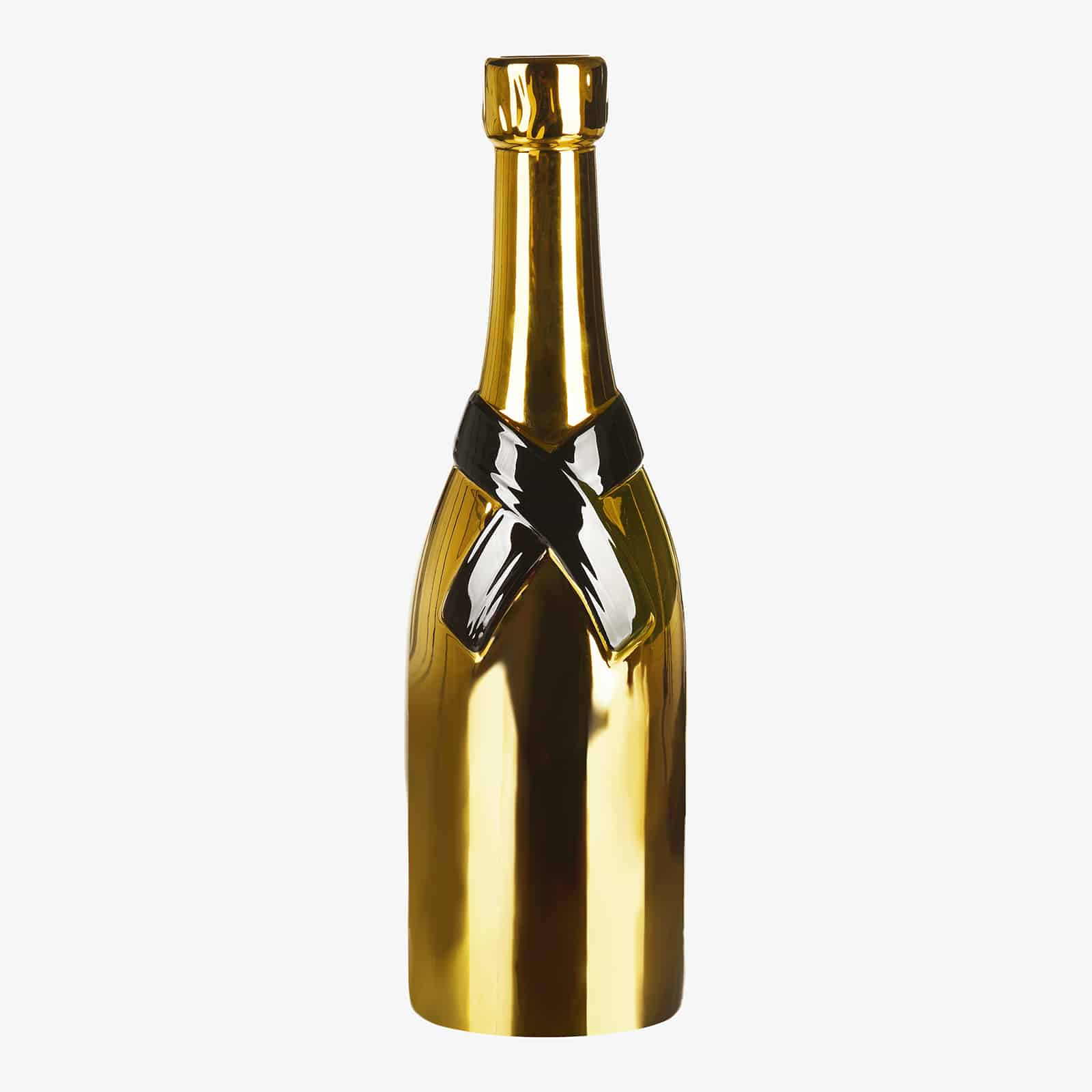 Vase Champagner Gold, ⌀ 12 cm, H 390 mm