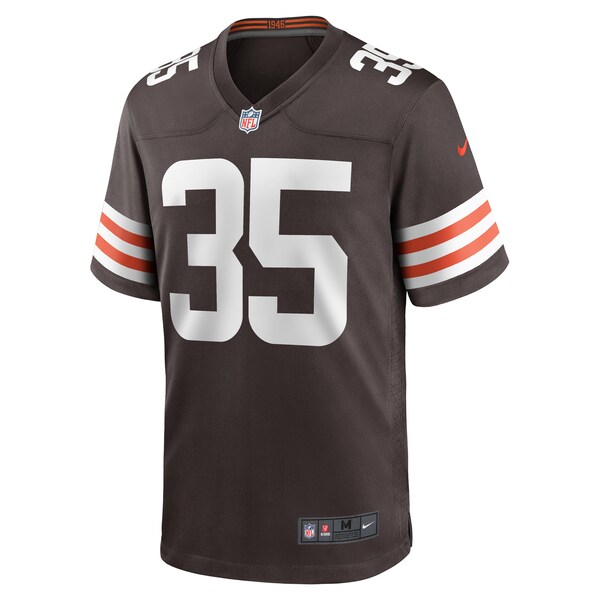 Charlie Thomas Cleveland Browns Nike Team Game Jersey -  Brown